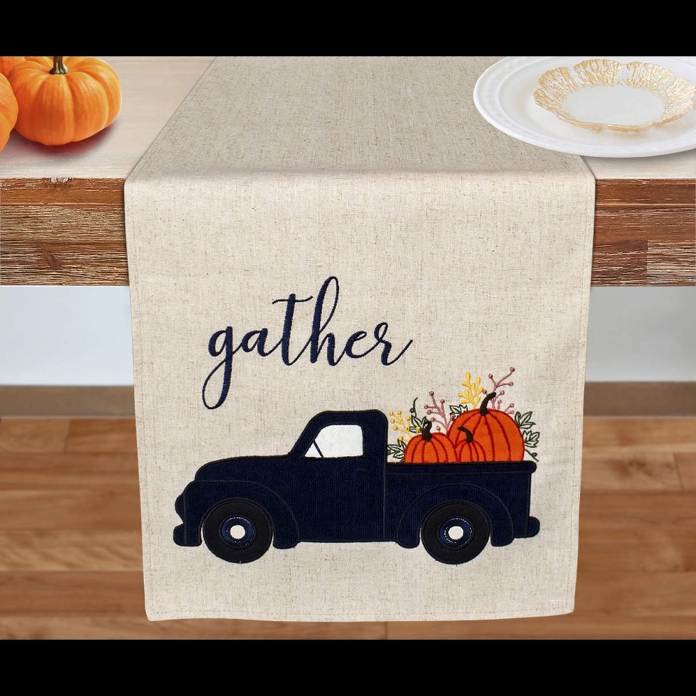 Fall table runner